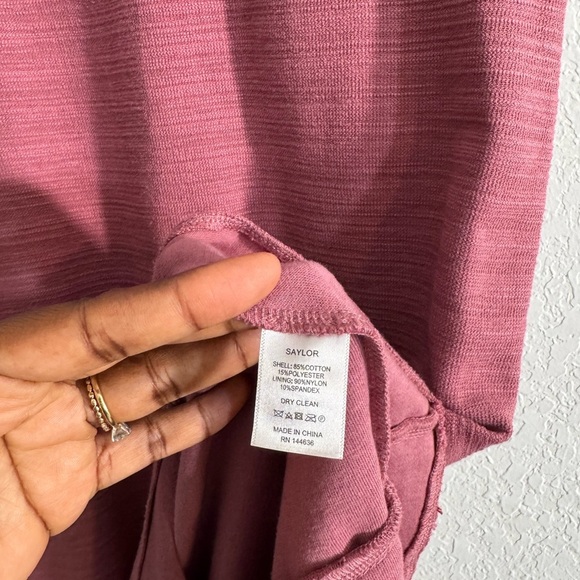 Saylor Nicolaia Dress in Mauve - Picture 6 of 6